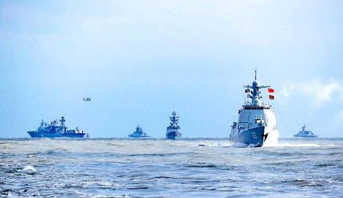 052D艦攜重武駛?cè)牍＃⑴為L震驚后撤